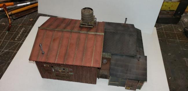 Completed Left Roof Resize