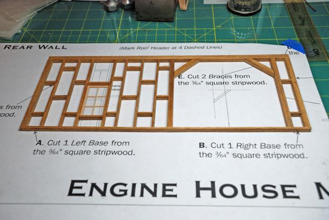 o scale engine house