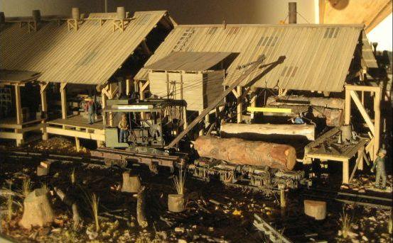 Resized cropped picture of sawmill