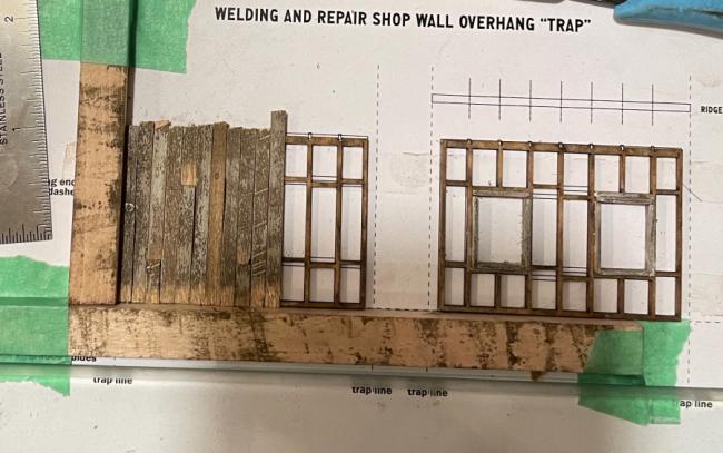 Welding shop side wall 1