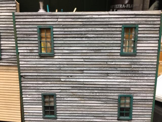 end wall finished