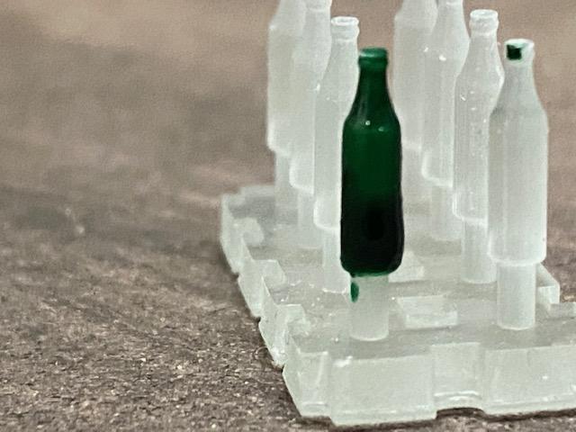 tamiya green beer bottle